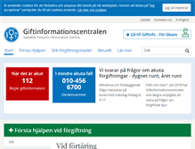 Tablet Screenshot of giftinformation.se